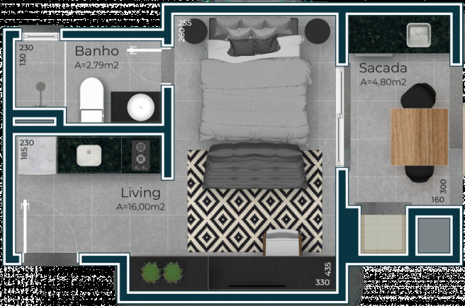 Imagem Apartamento com 2 Quartos à Venda, 84 m² em São José - São Leopoldo