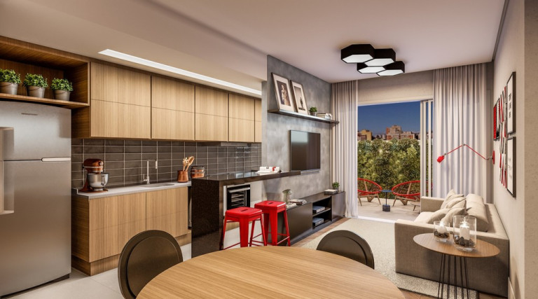 Imagem Apartamento com 1 Quarto à Venda, 43 m² em Bom Fim - Porto Alegre Imagem Apartamento com 1 Quarto à Venda, 43 m² em Bom Fim - Porto Alegre