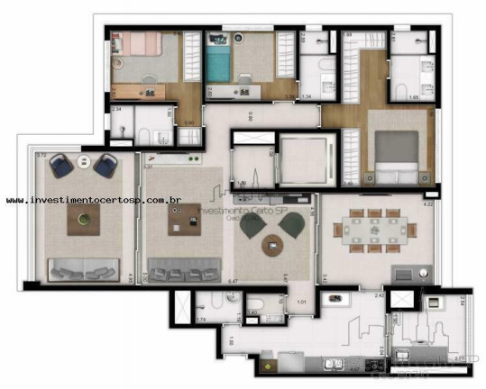 Imagem Apartamento com 3 Quartos à Venda, 163 m² em Vila Clementino - São Paulo