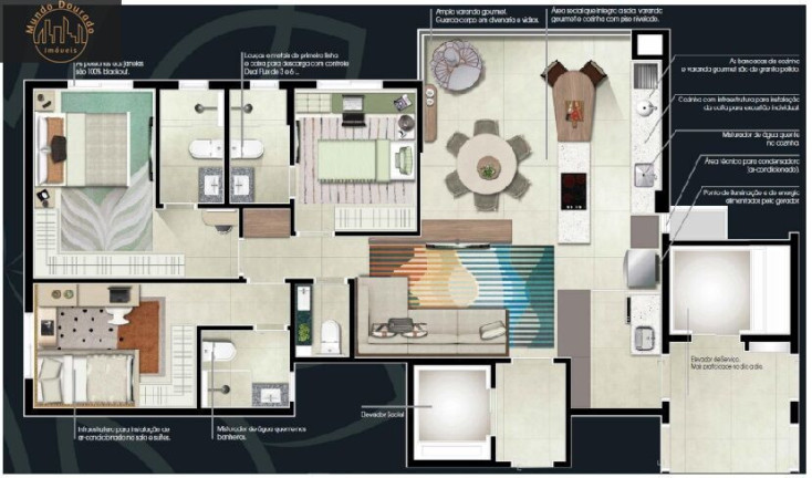 Imagem Apartamento com 3 Quartos à Venda, 104 m² em Centro - São Caetano Do Sul Imagem Apartamento com 3 Quartos à Venda, 104 m² em Centro - São Caetano Do Sul