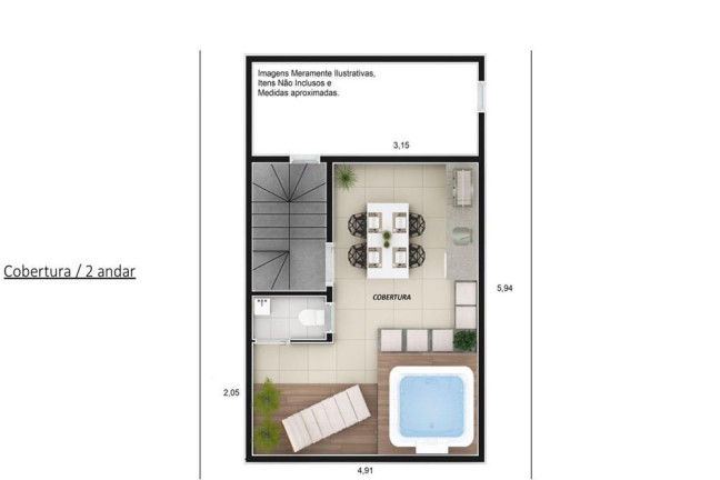 Imagem Casa de Condomínio com 2 Quartos à Venda, 103 m² em Aclimação - São Paulo