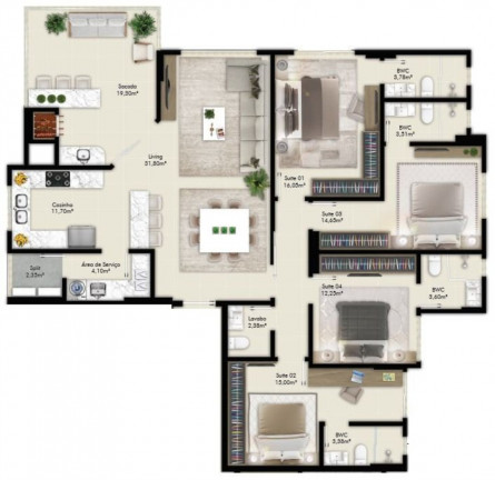 Imagem Imóvel com 4 Quartos à Venda, 167 m² em Itapema - Itapema Imagem Imóvel com 4 Quartos à Venda, 167 m² em Itapema - Itapema