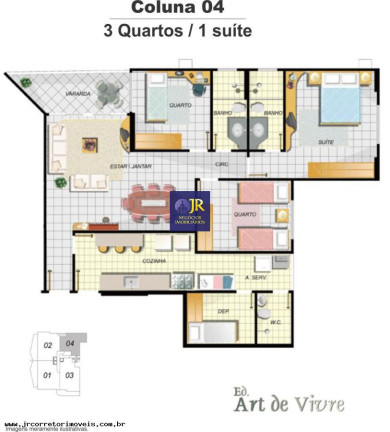 Imagem Apartamento com 4 Quartos à Venda, 137 m² em Itapoã - Vila Velha