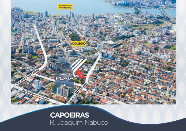 Imagem Apartamento com 3 Quartos à Venda, 80 m² em Capoeiras - Florianópolis Imagem Apartamento com 3 Quartos à Venda, 80 m² em Capoeiras - Florianópolis