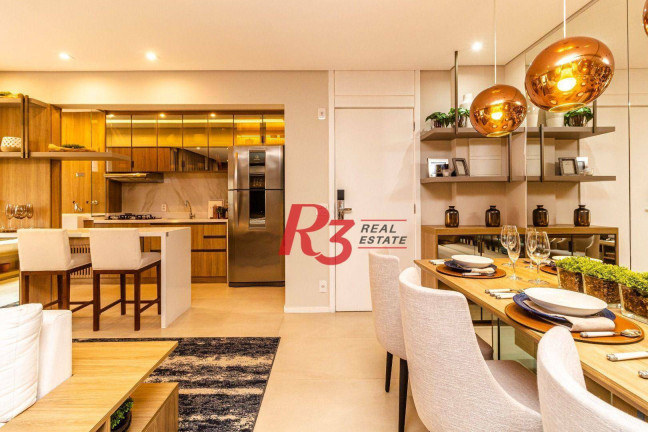 Imagem Apartamento com 3 Quartos à Venda ou Locação, 84 m² em Marapé - Santos