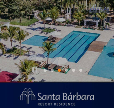 Terreno à Venda, 450 m² em Santa Bárbara Resort Residence - águas De Santa Bárbara