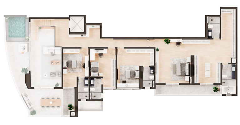 Imagem Imóvel com 4 Quartos à Venda, 500 m² em Ponta Da Praia - Santos Imagem Imóvel com 4 Quartos à Venda, 500 m² em Ponta Da Praia - Santos