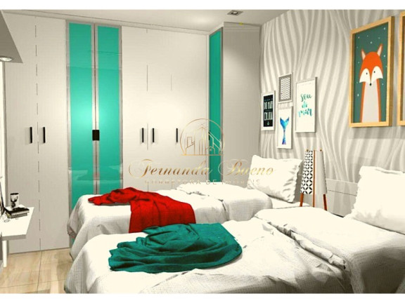 Imagem Imóvel com 4 Quartos à Venda, 107 m² em Vila Homero Thon - Santo André