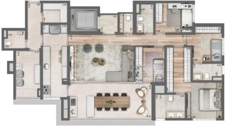 Imagem Apartamento com 3 Quartos à Venda, 206 m² em Perdizes - São Paulo Imagem Apartamento com 3 Quartos à Venda, 206 m² em Perdizes - São Paulo
