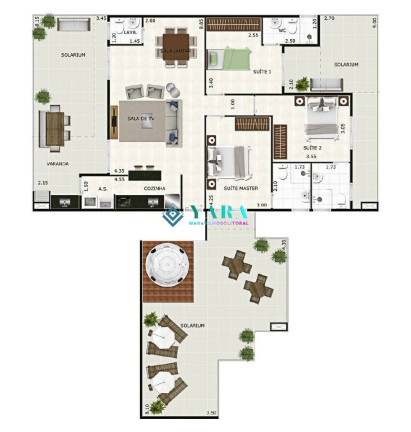 Imagem Apartamento com 2 Quartos à Venda, 57 m² em Praia Grande - Ubatuba