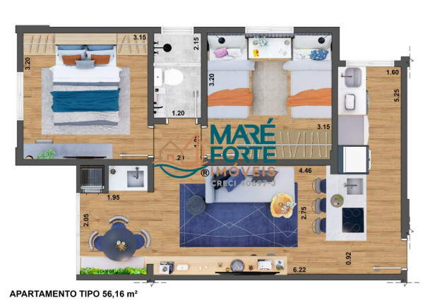 Imagem Apartamento com 2 Quartos à Venda, 56 m² em Martim De Sa - Caraguatatuba Imagem Apartamento com 2 Quartos à Venda, 56 m² em Martim De Sa - Caraguatatuba