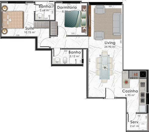 Imagem Apartamento com 3 Quartos à Venda, 185 m² em Centro - Capão Da Canoa Imagem Apartamento com 3 Quartos à Venda, 185 m² em Centro - Capão Da Canoa