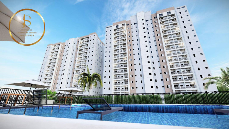 Apartamento com 2 Quartos à Venda,  em Hortolândia