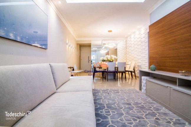 Imagem Apartamento com 2 Quartos à Venda, 98 m² em Canto Do Forte - Praia Grande