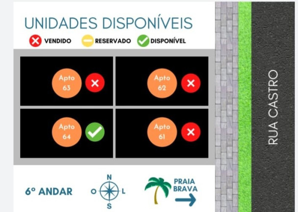 Imagem Apartamento com 2 Quartos à Venda, 75 m² em Caioba - Matinhos
