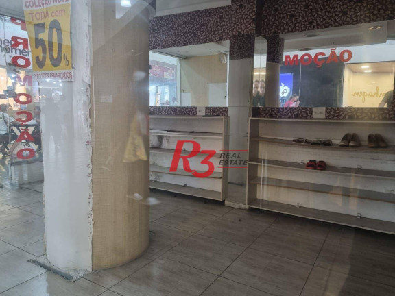 Loja à Venda, 33 m² em Gonzaga - Santos