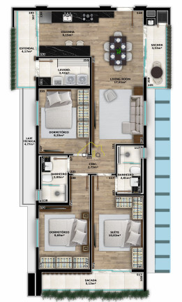 Imagem Imóvel com 3 Quartos à Venda, 93 m² em Saguaçu - Joinville Imagem Imóvel com 3 Quartos à Venda, 93 m² em Saguaçu - Joinville