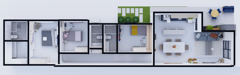 Imagem Casa com 3 Quartos à Venda, 121 m² em Urucunema - Eusébio Imagem Casa com 3 Quartos à Venda, 121 m² em Urucunema - Eusébio
