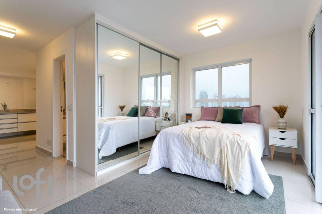 Imagem Apartamento com 1 Quarto à Venda, 50 m² em Brooklin Paulista - São Paulo Imagem Apartamento com 1 Quarto à Venda, 50 m² em Brooklin Paulista - São Paulo