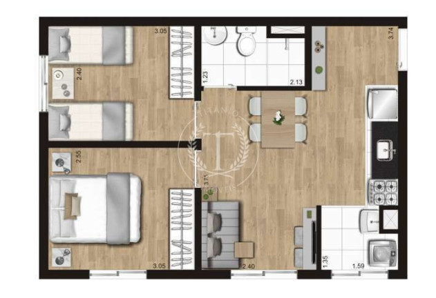 Imagem Apartamento com 2 Quartos à Venda, 41 m² em Canhema - Diadema Imagem Apartamento com 2 Quartos à Venda, 41 m² em Canhema - Diadema