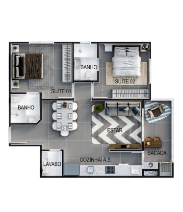 Imagem Imóvel com 2 Quartos à Venda, 75 m² em Bombas - Bombinhas Imagem Imóvel com 2 Quartos à Venda, 75 m² em Bombas - Bombinhas