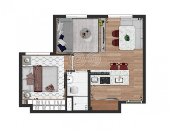 Imagem Apartamento com 2 Quartos à Venda, 35 m² em Cambuci - São Paulo Imagem Apartamento com 2 Quartos à Venda, 35 m² em Cambuci - São Paulo
