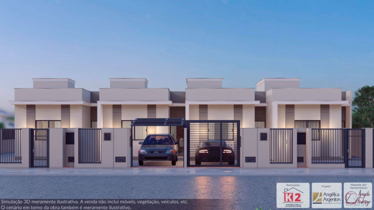 Imagem Casa com 2 Quartos à Venda, 64 m² em Nova Descoberta - Tijucas Imagem Casa com 2 Quartos à Venda, 64 m² em Nova Descoberta - Tijucas