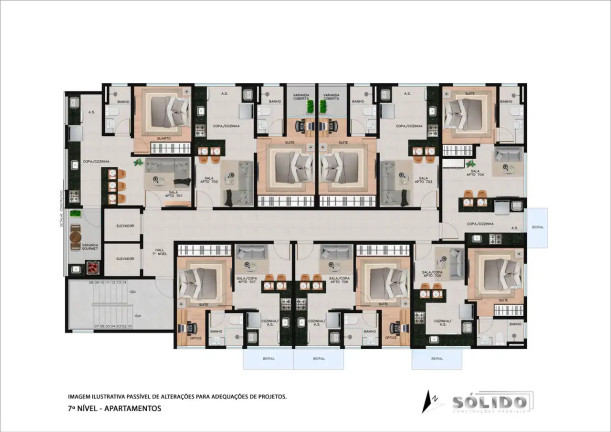 Imagem Cobertura com 2 Quartos à Venda, 50 m² em Barro Preto - Belo Horizonte Imagem Cobertura com 2 Quartos à Venda, 50 m² em Barro Preto - Belo Horizonte