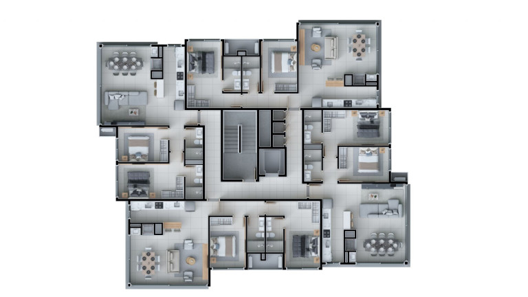 Imagem Apartamento com 2 Quartos à Venda, 70 m² em Stan - Torres Imagem Apartamento com 2 Quartos à Venda, 70 m² em Stan - Torres
