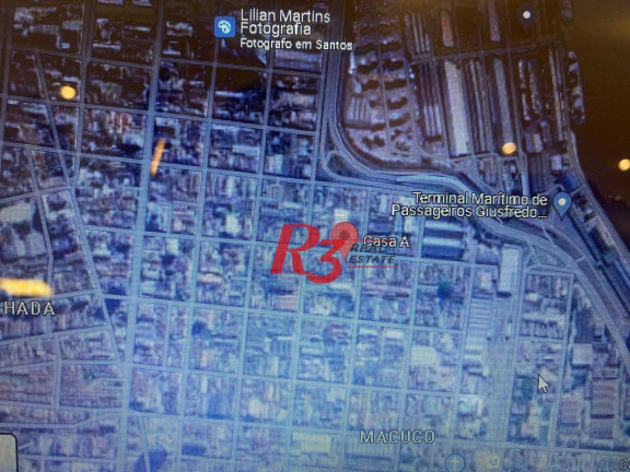 Imagem Terreno à Venda, 300 m² em Macuco - Santos Imagem Terreno à Venda, 300 m² em Macuco - Santos