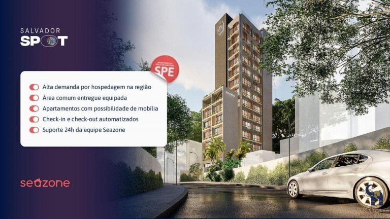 Imagem Apartamento com 1 Quarto à Venda, 20 m² em Barra - Salvador Imagem Apartamento com 1 Quarto à Venda, 20 m² em Barra - Salvador