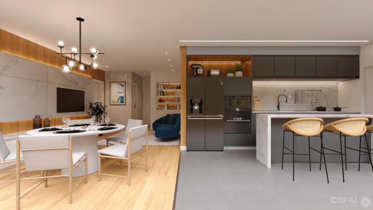 Imagem Apartamento com 2 Quartos à Venda, 60 m² em Cabral - Curitiba