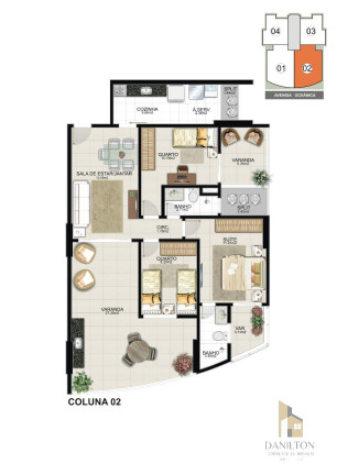 Imagem Apartamento com 3 Quartos à Venda, 90 m² em Praia Do Morro - Guarapari Imagem Apartamento com 3 Quartos à Venda, 90 m² em Praia Do Morro - Guarapari