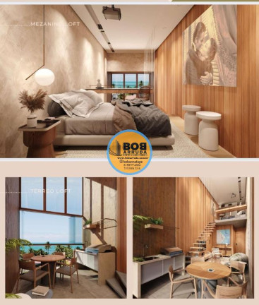 Imagem Imóvel com 1 Quarto à Venda, 27 m² em Carneiros - Tamandaré Imagem Imóvel com 1 Quarto à Venda, 27 m² em Carneiros - Tamandaré