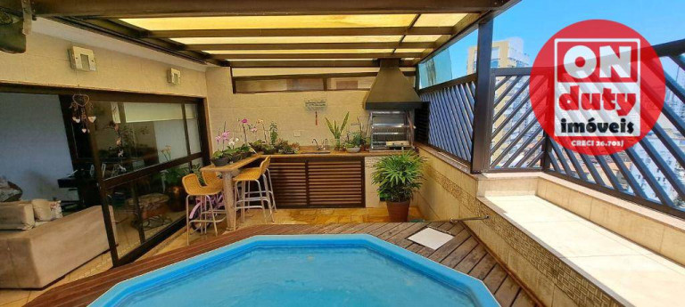 Imagem Cobertura com 3 Quartos à Venda, 156 m² em Embaré - Santos Imagem Cobertura com 3 Quartos à Venda, 156 m² em Embaré - Santos