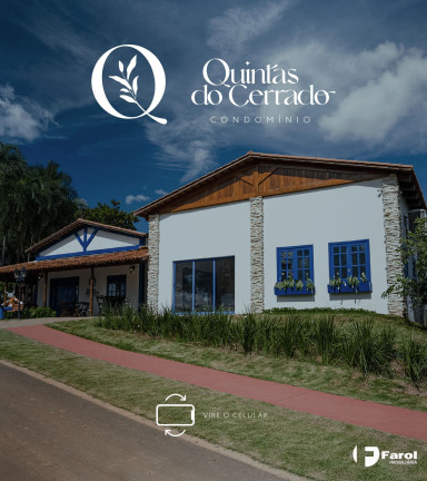 Imagem Terreno à Venda, 1.000 m² em Quintas Do Cerrado - Condomínio - Trindade Imagem Terreno à Venda, 1.000 m² em Quintas Do Cerrado - Condomínio - Trindade