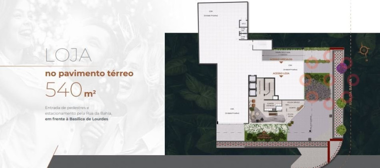 Imagem Sala Comercial à Venda, 540 m² em Lourdes - Belo Horizonte