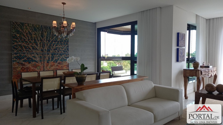 Imagem Apartamento com 4 Quartos para Alugar, 185 m² em Belvedere - Belo Horizonte