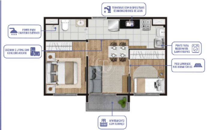 Imagem Apartamento com 2 Quartos à Venda, 37 m² em Vila Inglesa - São Paulo Imagem Apartamento com 2 Quartos à Venda, 37 m² em Vila Inglesa - São Paulo