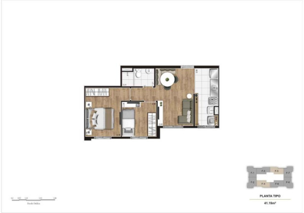 Imagem Apartamento com 2 Quartos à Venda, 41 m² em Vila Nova Cachoeirinha - São Paulo