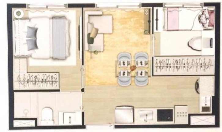 Imagem Apartamento com 2 Quartos à Venda, 34 m² em Tatuapé - São Paulo Imagem Apartamento com 2 Quartos à Venda, 34 m² em Tatuapé - São Paulo