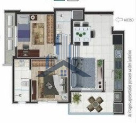 Imagem Apartamento com 2 Quartos à Venda, 60 m² em Floresta - Joinville Imagem Apartamento com 2 Quartos à Venda, 60 m² em Floresta - Joinville