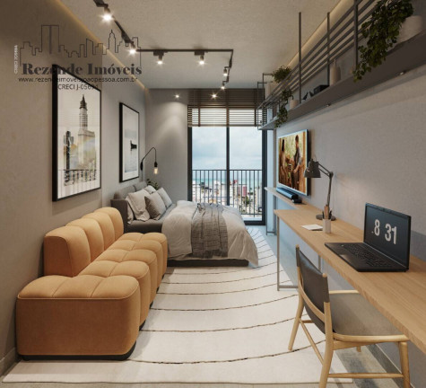 Imagem Apartamento com 1 Quarto à Venda, 20 m² em Bessa - João Pessoa