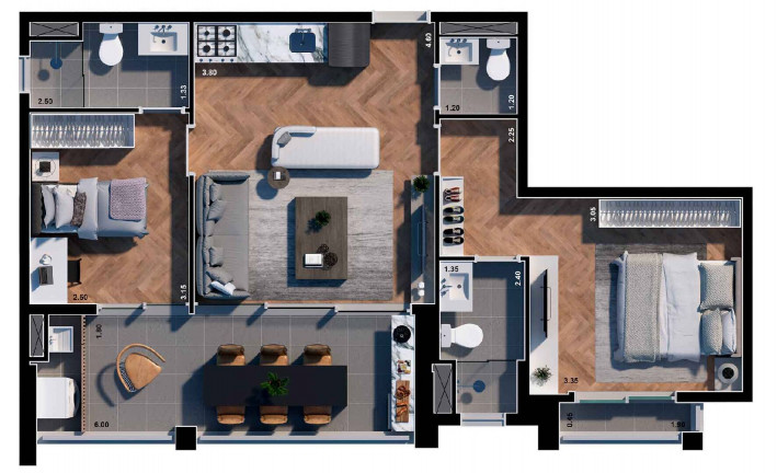 Imagem Apartamento com 2 Quartos à Venda, 69 m² em Pinheiros - São Paulo Imagem Apartamento com 2 Quartos à Venda, 69 m² em Pinheiros - São Paulo