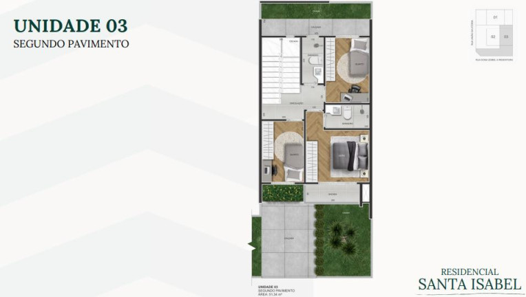 Imagem Apartamento com 3 Quartos à Venda, 122 m² em Silveira Da Motta - São José Dos Pinhais