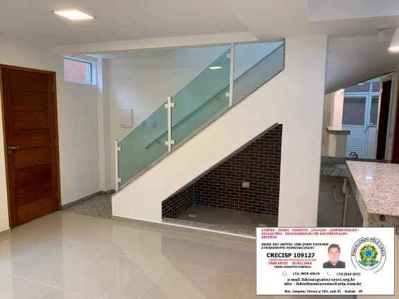 Imagem Casa com 2 Quartos à Venda, 90 m² em Marapé - Santos Imagem Casa com 2 Quartos à Venda, 90 m² em Marapé - Santos