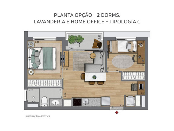 Imagem Apartamento com 2 Quartos à Venda, 36 m² em Alto Da Boa Vista - São Paulo Imagem Apartamento com 2 Quartos à Venda, 36 m² em Alto Da Boa Vista - São Paulo