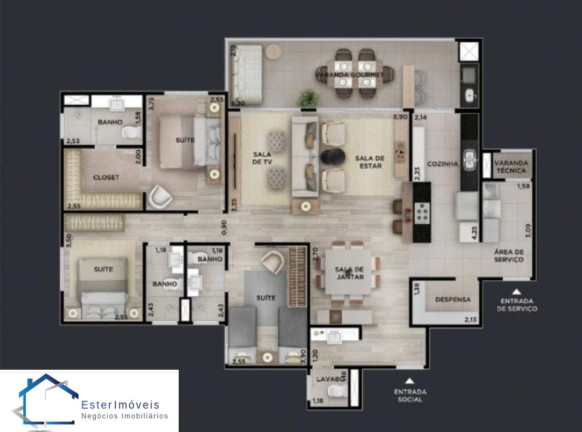Imagem Apartamento com 3 Quartos para Alugar ou Temporada, 141 m² em Vila Das Hortências - Jundiaí Imagem Apartamento com 3 Quartos para Alugar ou Temporada, 141 m² em Vila Das Hortências - Jundiaí