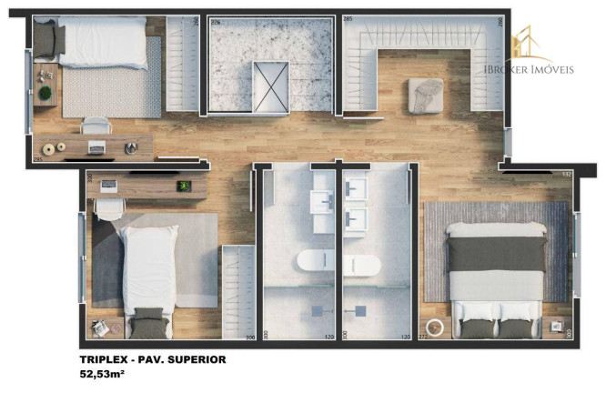Imagem Sobrado com 3 Quartos à Venda, 158 m² em Abranches - Curitiba Imagem Sobrado com 3 Quartos à Venda, 158 m² em Abranches - Curitiba