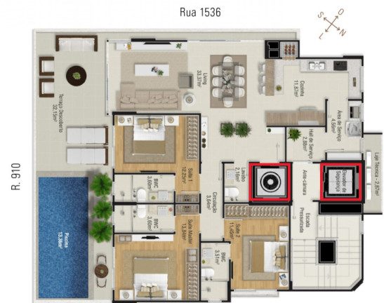 Imagem Apartamento com 3 Quartos à Venda, 172 m² em Centro - Balneário Camboriú